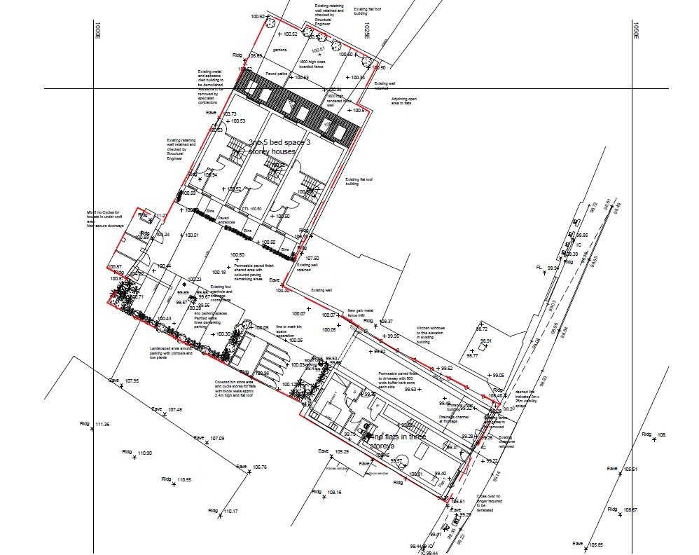 Floorplans For DEVELOPMENT SITE - PLANNING GRANTED