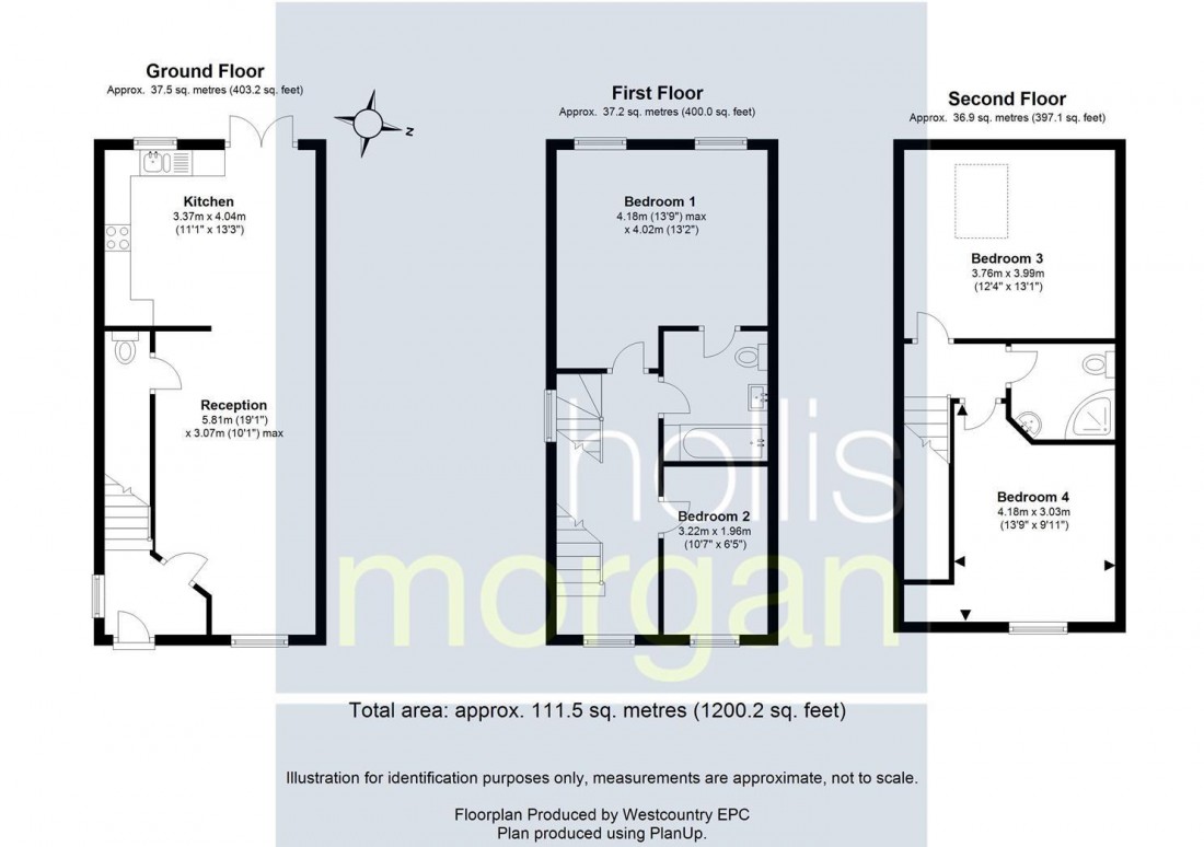 Floorplan for Kings Weston Lane, Kingsweston