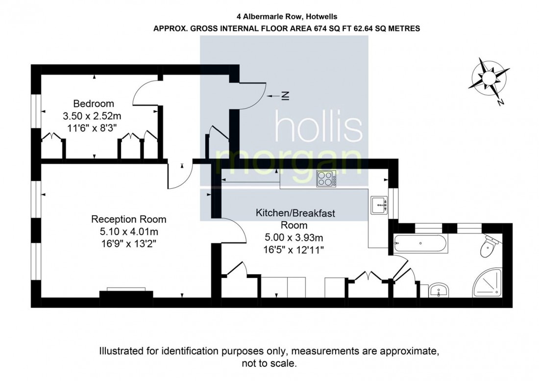 Floorplan for Albermarle Row, Hotwells