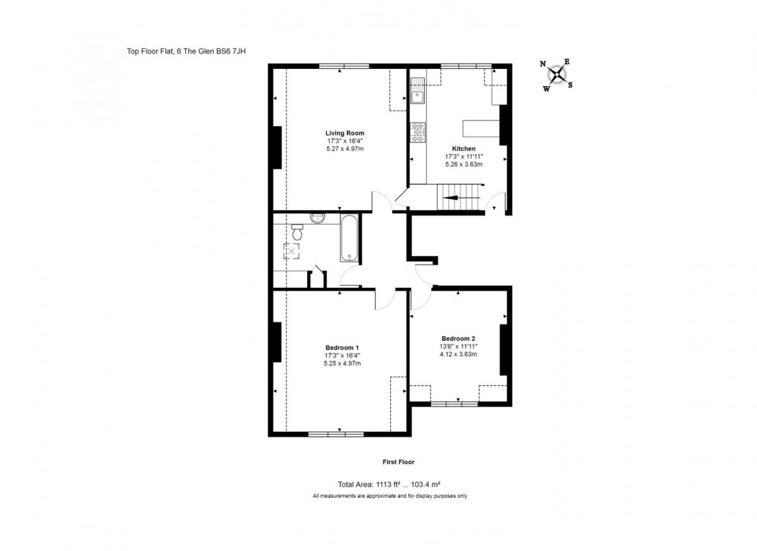 Floorplan for The Glen, Redland