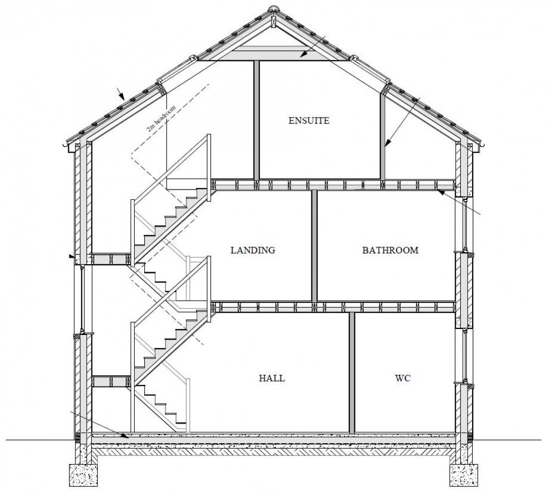 Floorplan for PLANNING GRANTED - DETACHED HOUSE