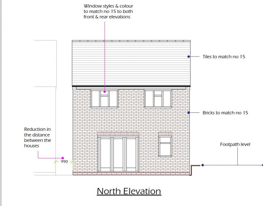 Floorplan for PLOT - PLANING GRANTED DETACHED 3 BED