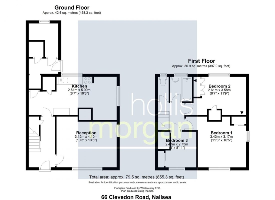 Floorplan for HOUSE + PLOT COMBO - NAILSEA