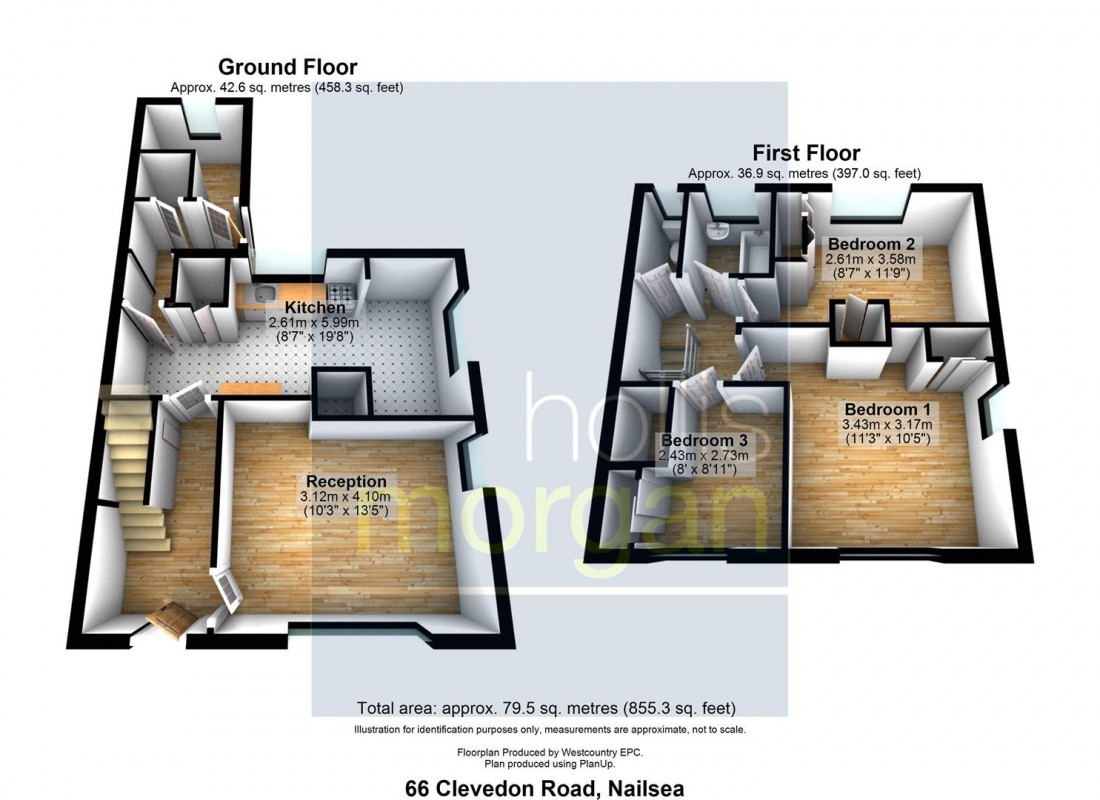 Floorplan for HOUSE + PLOT COMBO - NAILSEA