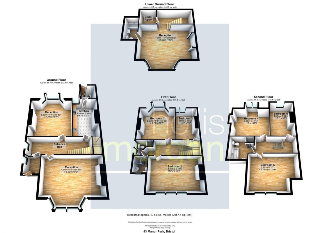 Floorplan for STUDENT HMO - REDLAND