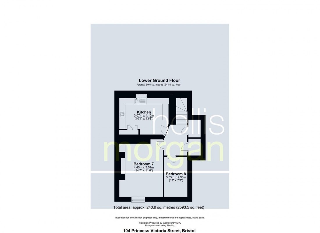 Floorplan for STUDENT HMO - CLIFTON VILLAGE