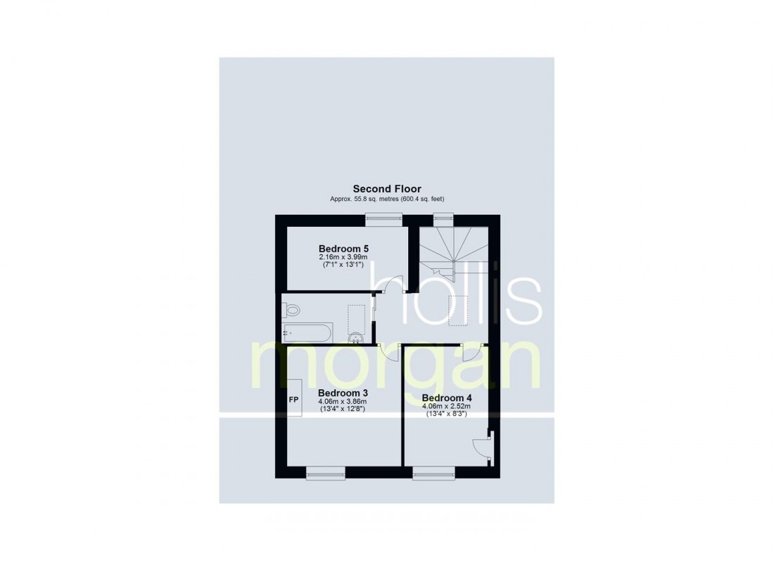 Floorplan for STUDENT HMO - CLIFTON VILLAGE