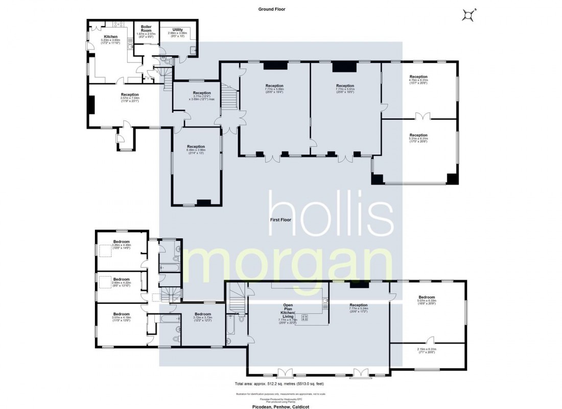 Floorplan for WOODLAND RETREAT IN 3 ACRES - PENHOW