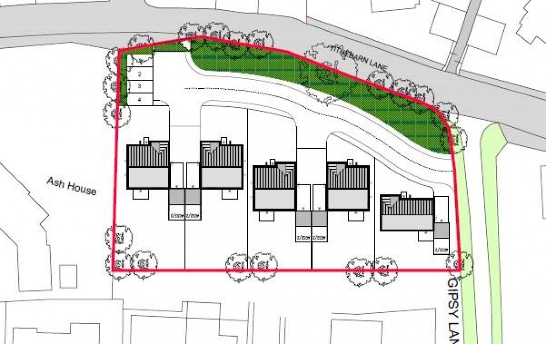 Floorplan for 0.58 ACRE PLOT - RESI DEVELOPMENT OPPORTUNITY