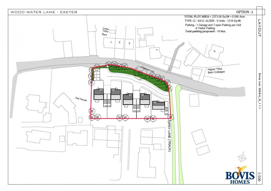 Floorplan for 0.58 ACRE PLOT - RESI DEVELOPMENT OPPORTUNITY