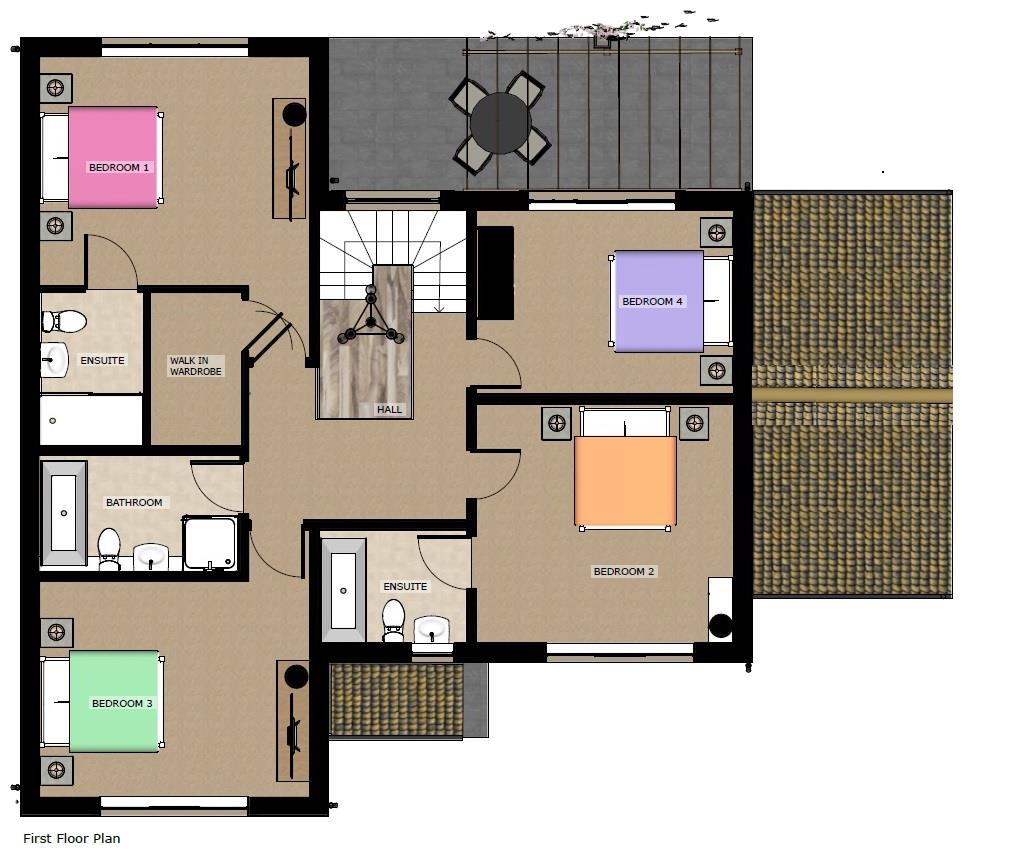 Floorplans For PLANNING GRANTED - 5 BED DETACHED HOUSE