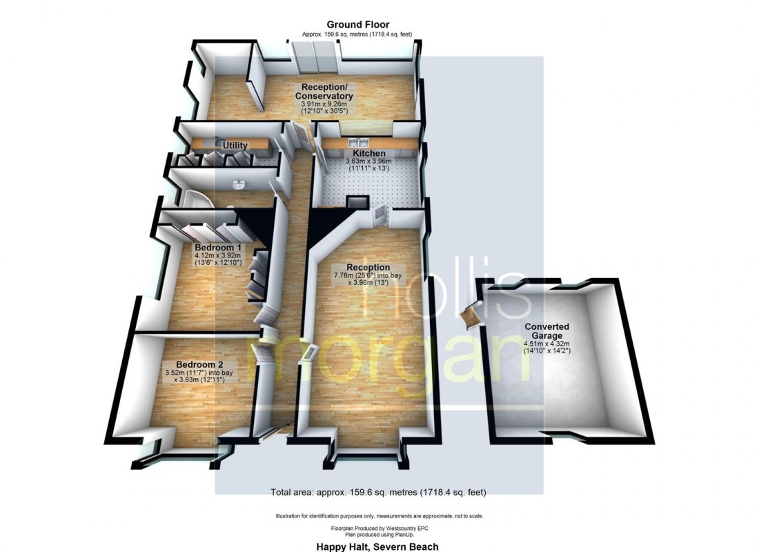 Floorplan for DETACHED BUNGALOW ON LARGE PLOT