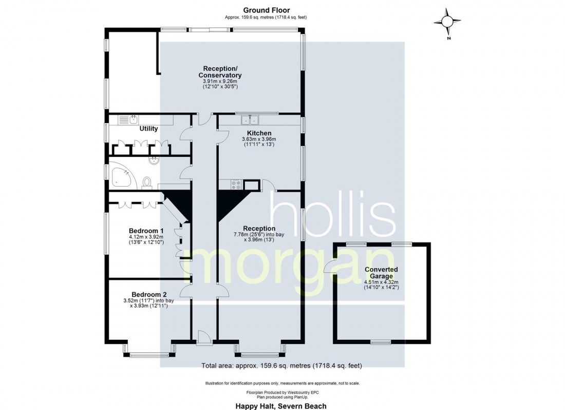 Floorplan for DETACHED BUNGALOW ON LARGE PLOT