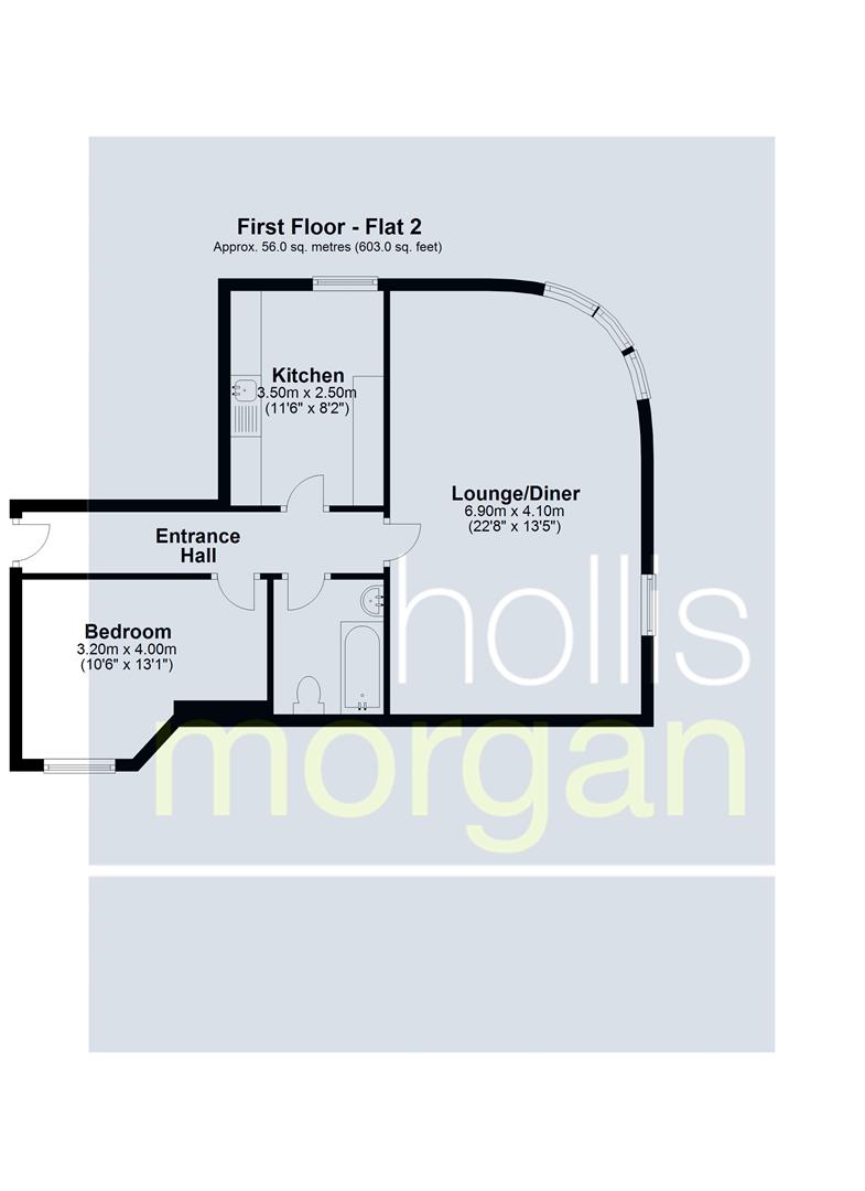 Floorplans For BLOCK OF 4 FLATS - AVONMOUTH