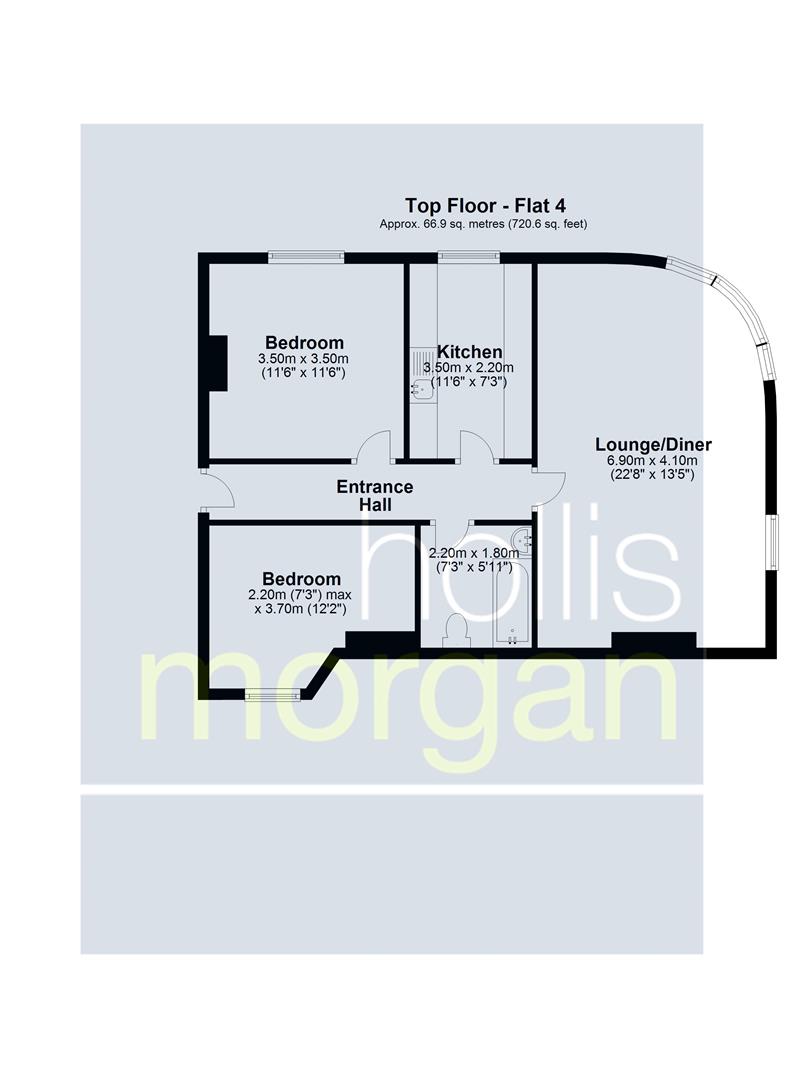 Floorplans For BLOCK OF 4 FLATS - AVONMOUTH