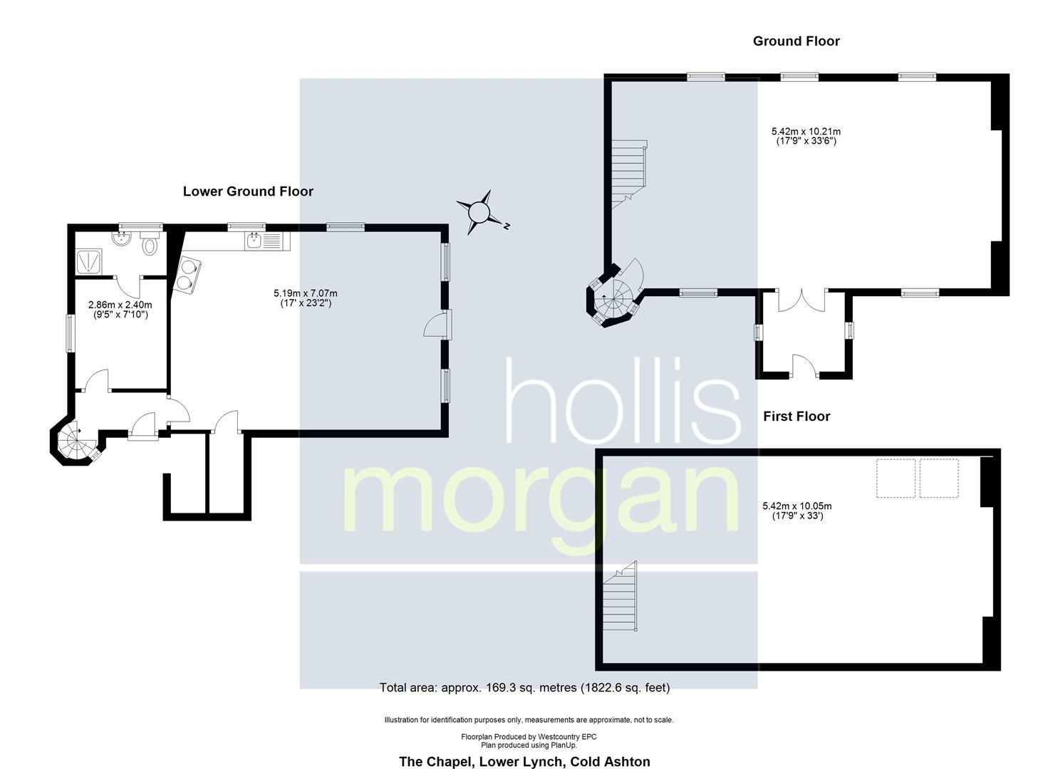 Floorplans For DETACHED CHAPEL WITH STUNNING VIEWS