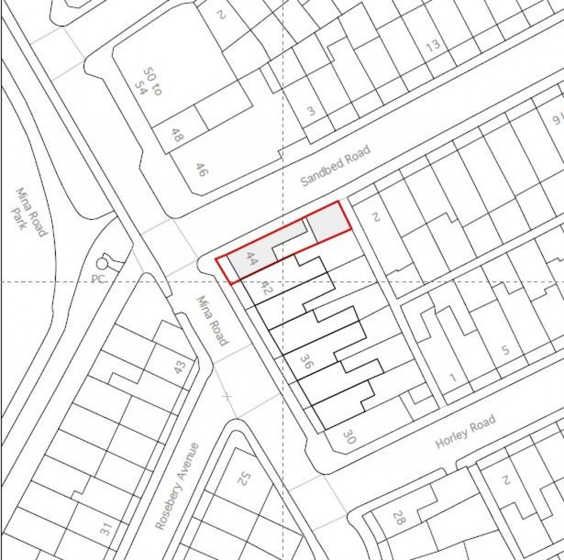 Floorplan for HOUSE FOR UPDATING AND EXTENSION - ST WERBURGHS