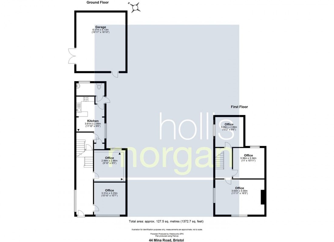 Floorplan for HOUSE FOR UPDATING AND EXTENSION - ST WERBURGHS