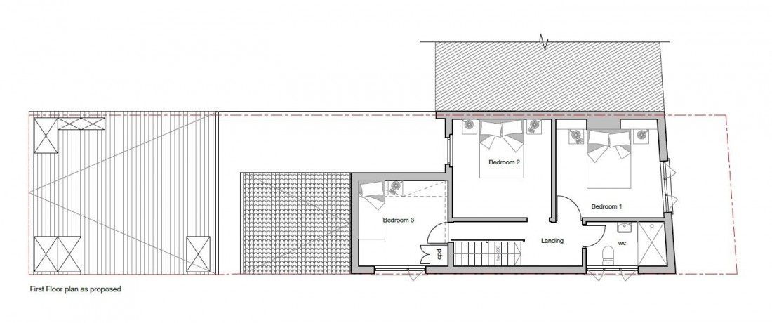 Floorplan for HOUSE FOR UPDATING AND EXTENSION - ST WERBURGHS