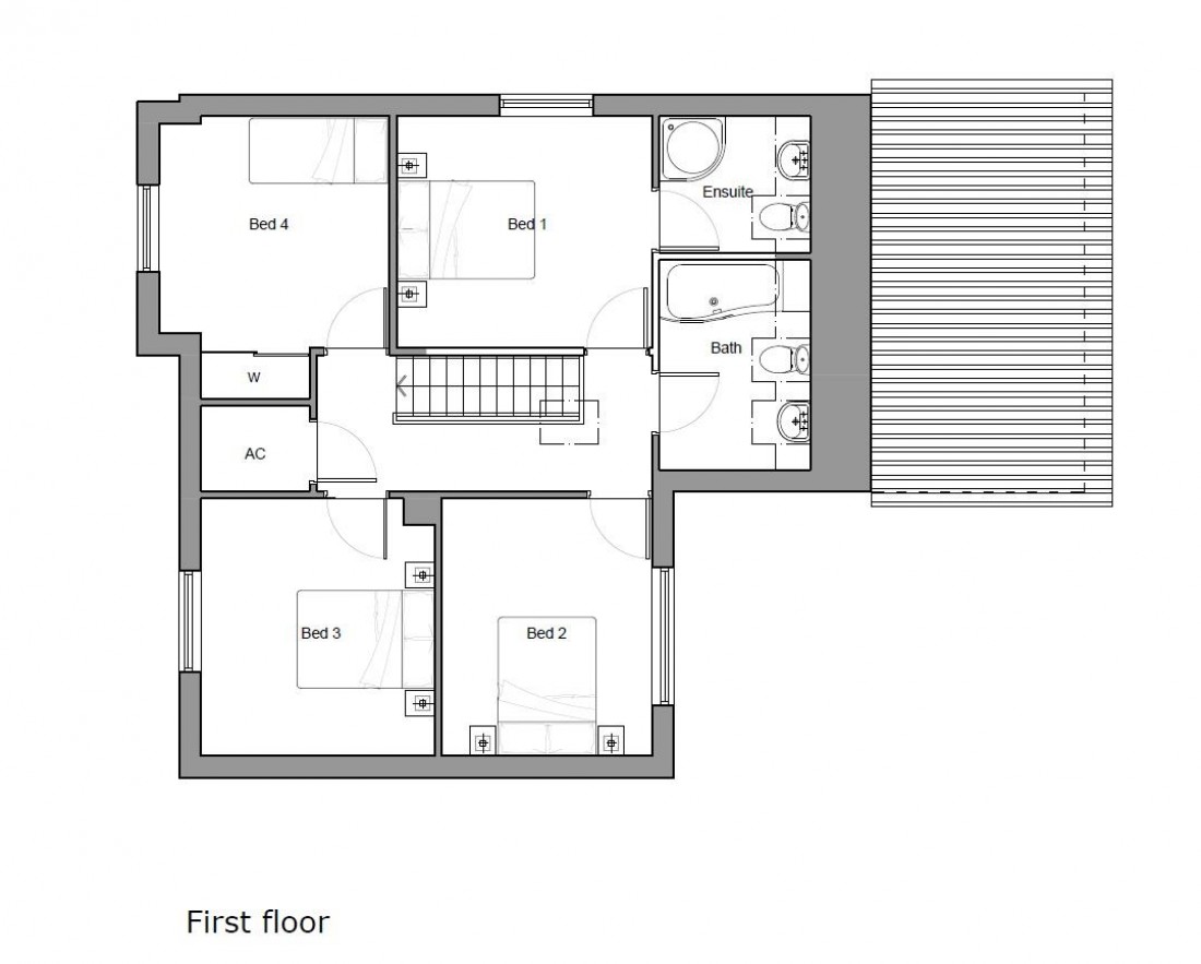 Floorplan for 0.75 ACRE PLOT - PLANNING GRANTED