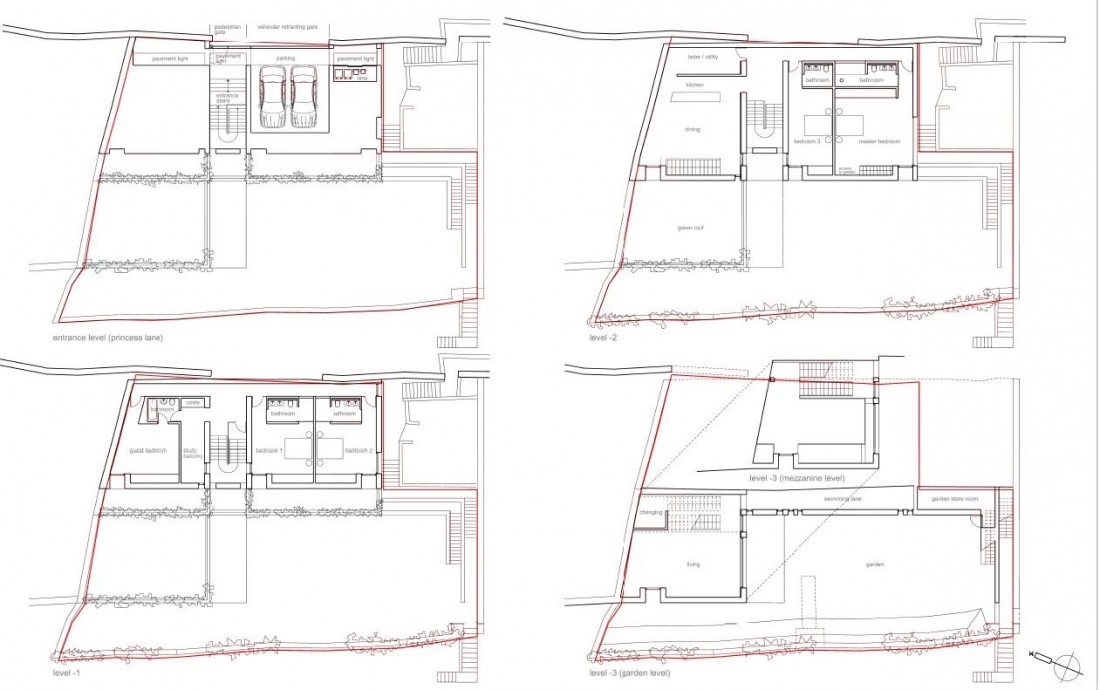 Floorplan for CLIFTON VILLAGE - GRAND DESIGNS