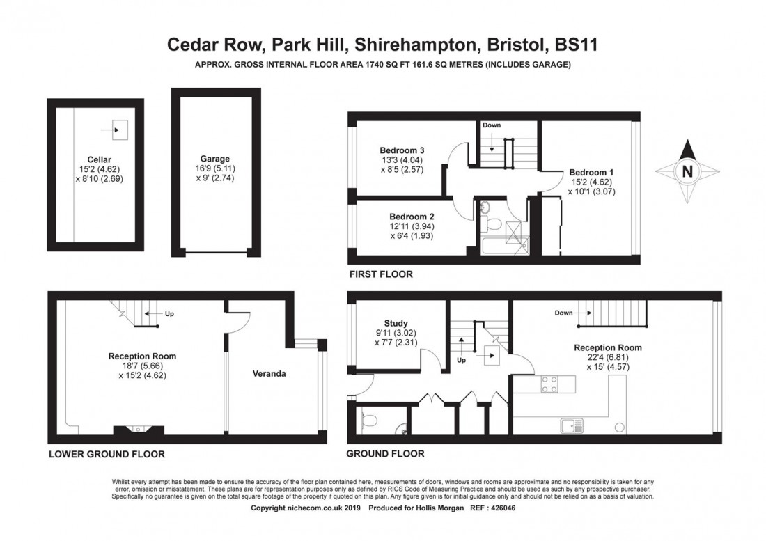 Floorplan for Park Hill, Shirehampton