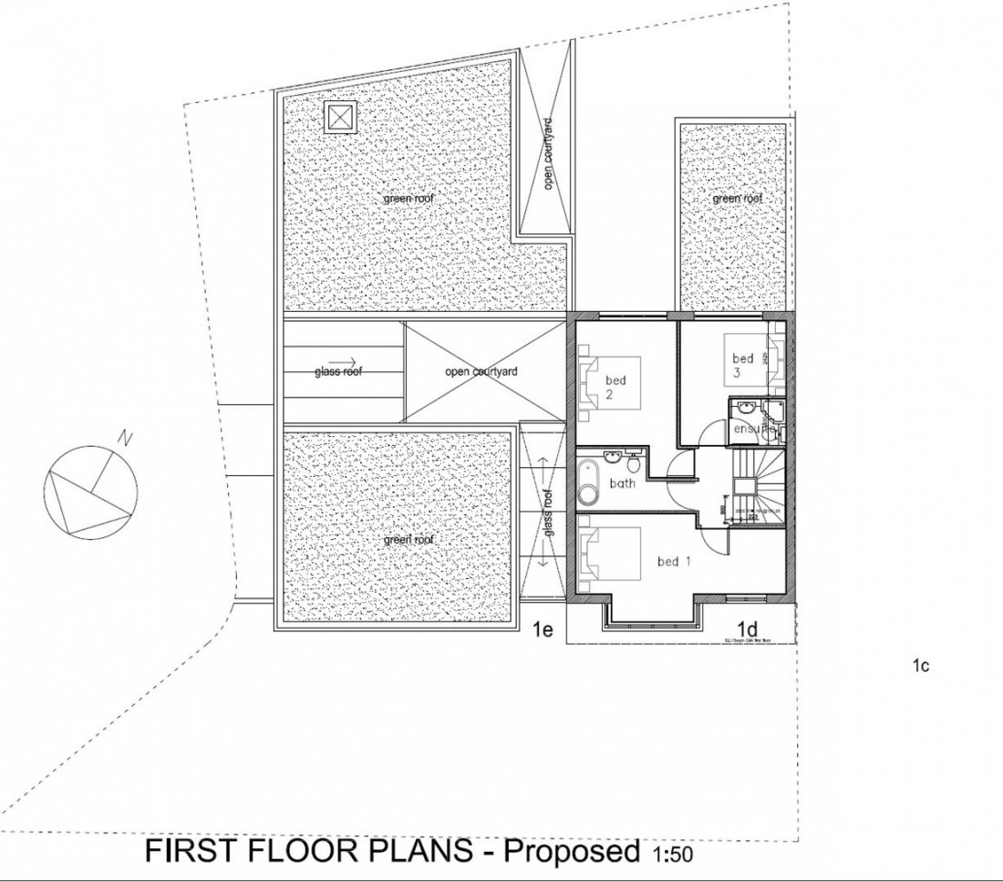 Floorplan for REDLAND DEVELOPMENT SITE - PLANNING GRANTED