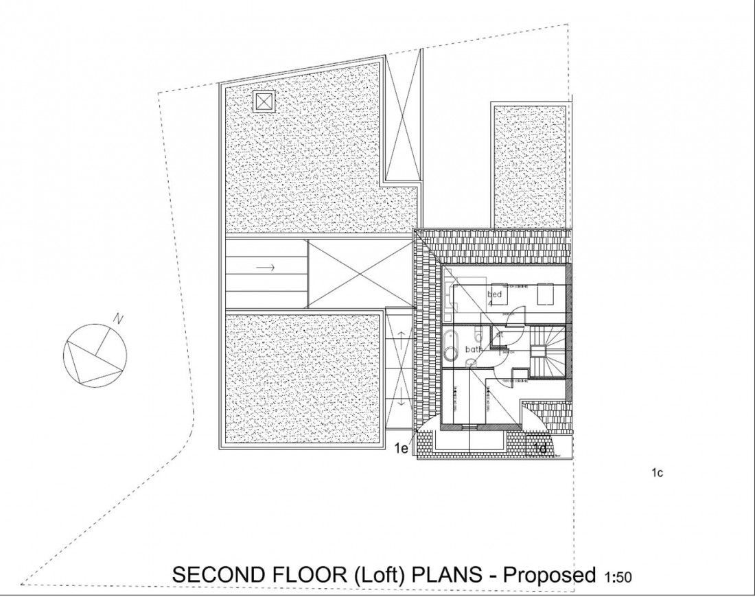 Floorplan for REDLAND DEVELOPMENT SITE - PLANNING GRANTED