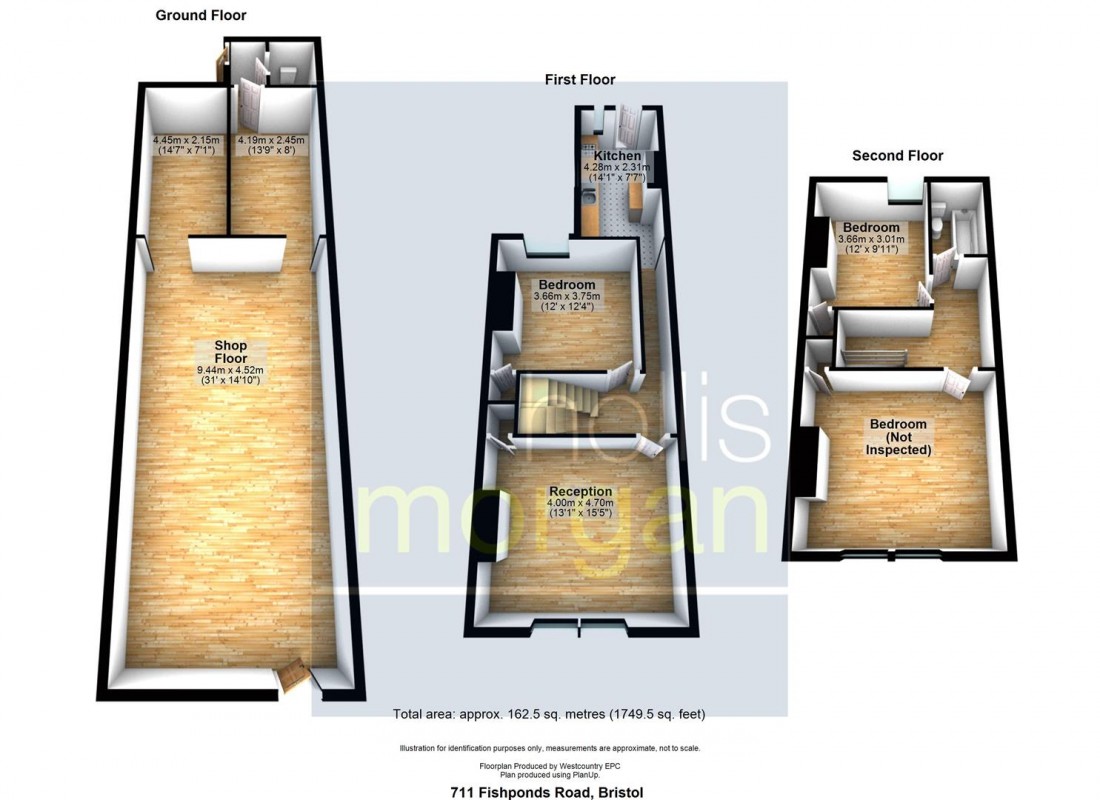 Floorplan for MIXED USE INVESTMENT - FISHPONDS