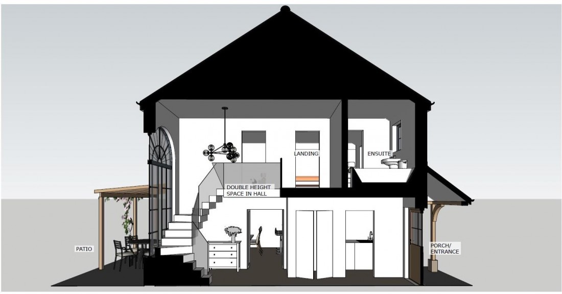 Floorplan for PLANNING GRANTED - 5 BED DETACHED HOUSE