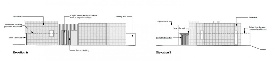 Floorplan for PLANNING GRANTED - 2 BED HOUSE