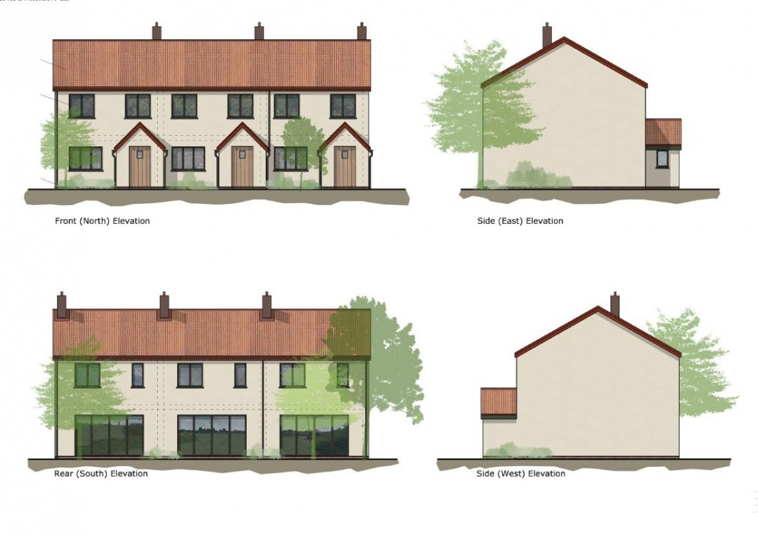 Floorplan for PLANNING GRATED - 3 TOWNHOUSES