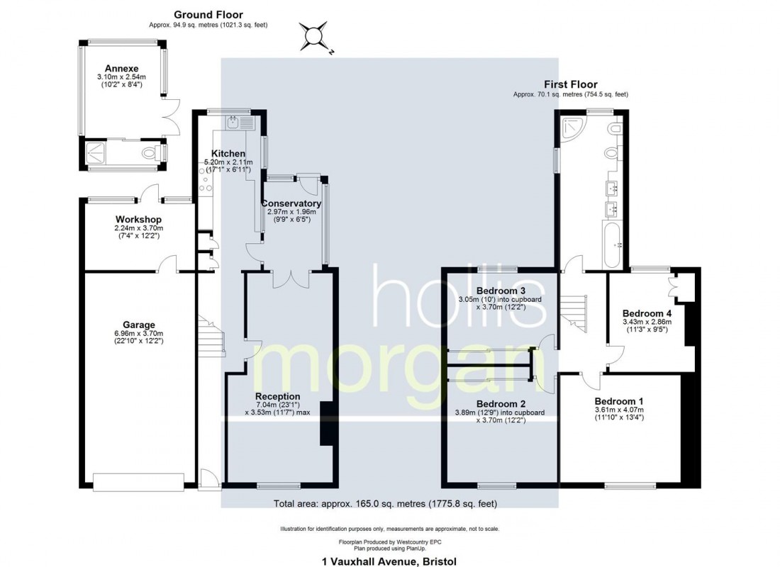 Floorplan for HOUSE + PLOT COMBO - SOUTHVILLE