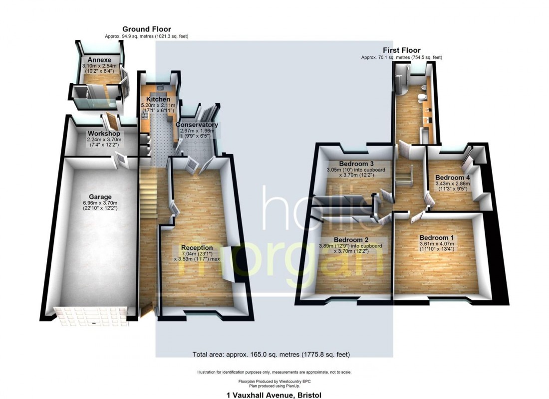 Floorplan for HOUSE + PLOT COMBO - SOUTHVILLE