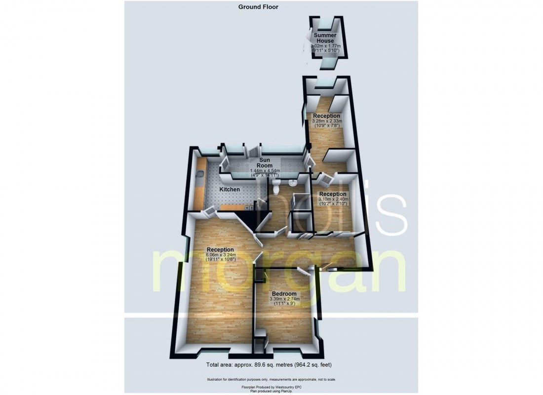 Floorplan for DETACHED BUNGALOW FOR MODERNISATION