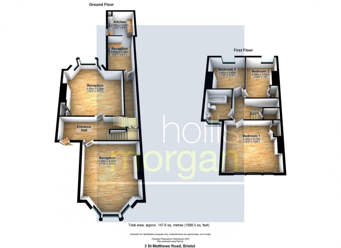 Floorplan for COTHAM FAMILY HOME FOR UPDATING