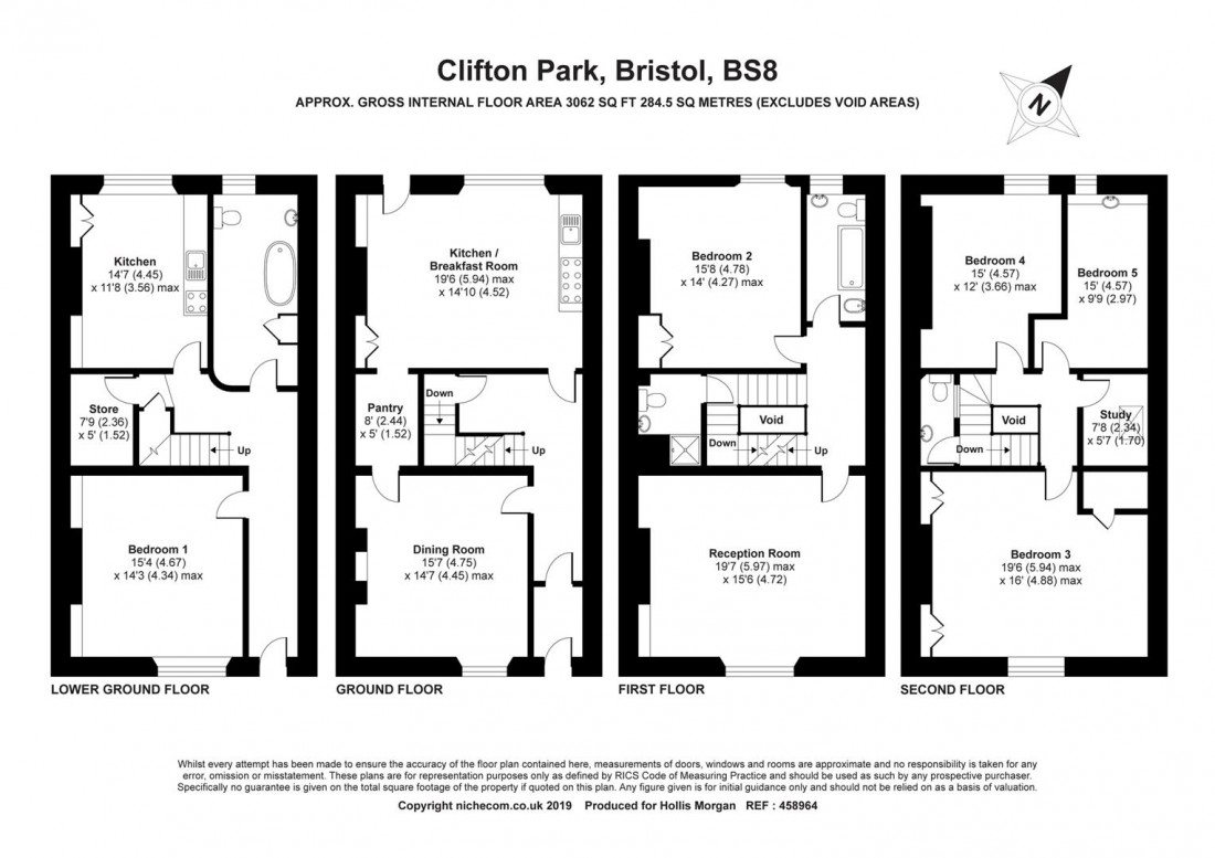 Floorplan for Clifton Park, Clifton