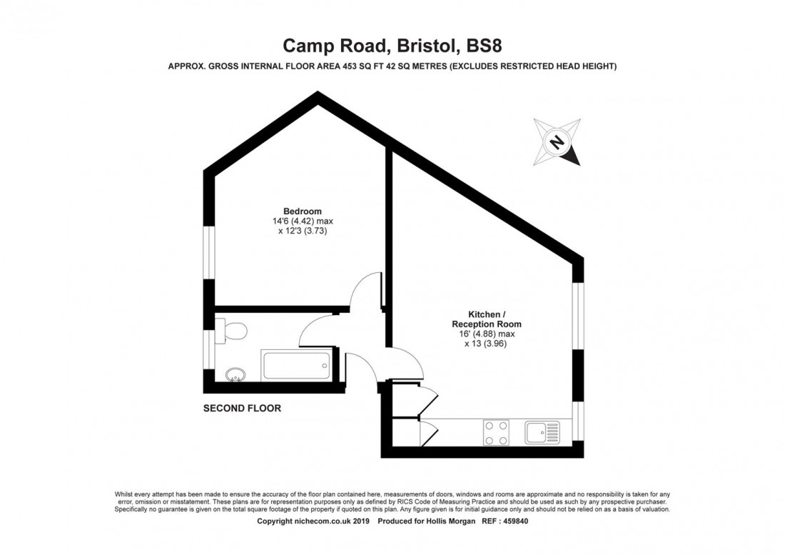Floorplan for Camp Road, Clifton