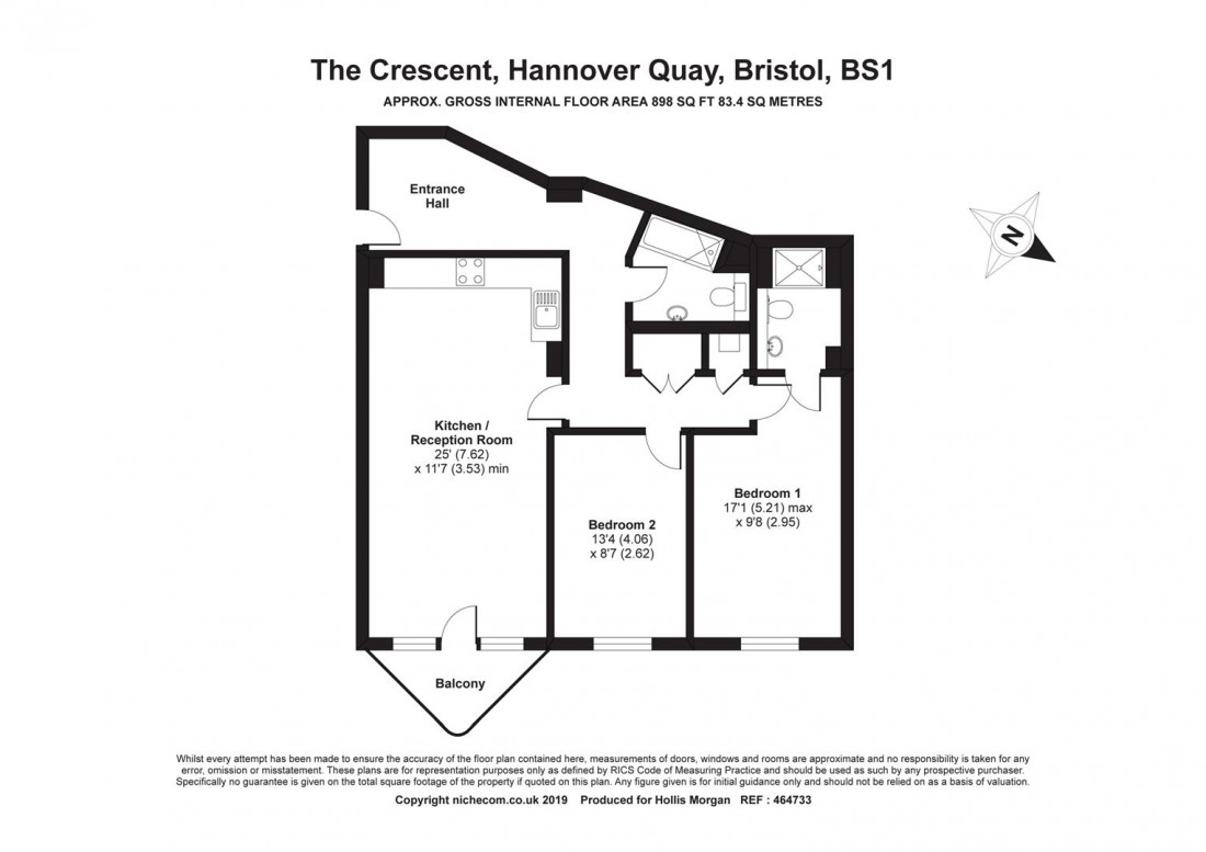 Floorplan for Hannover Quay, Harbourside