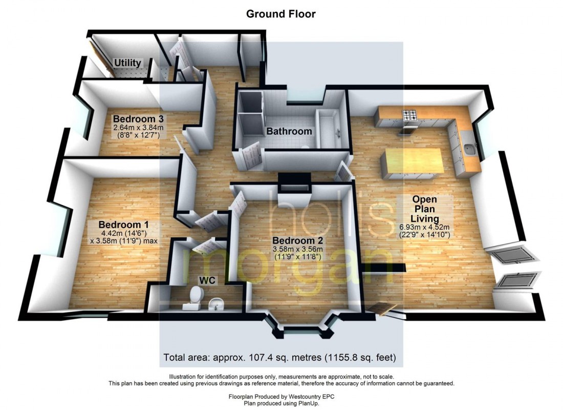 Floorplan for REDUCED PRICE FOR AUCTION - BACKWELL