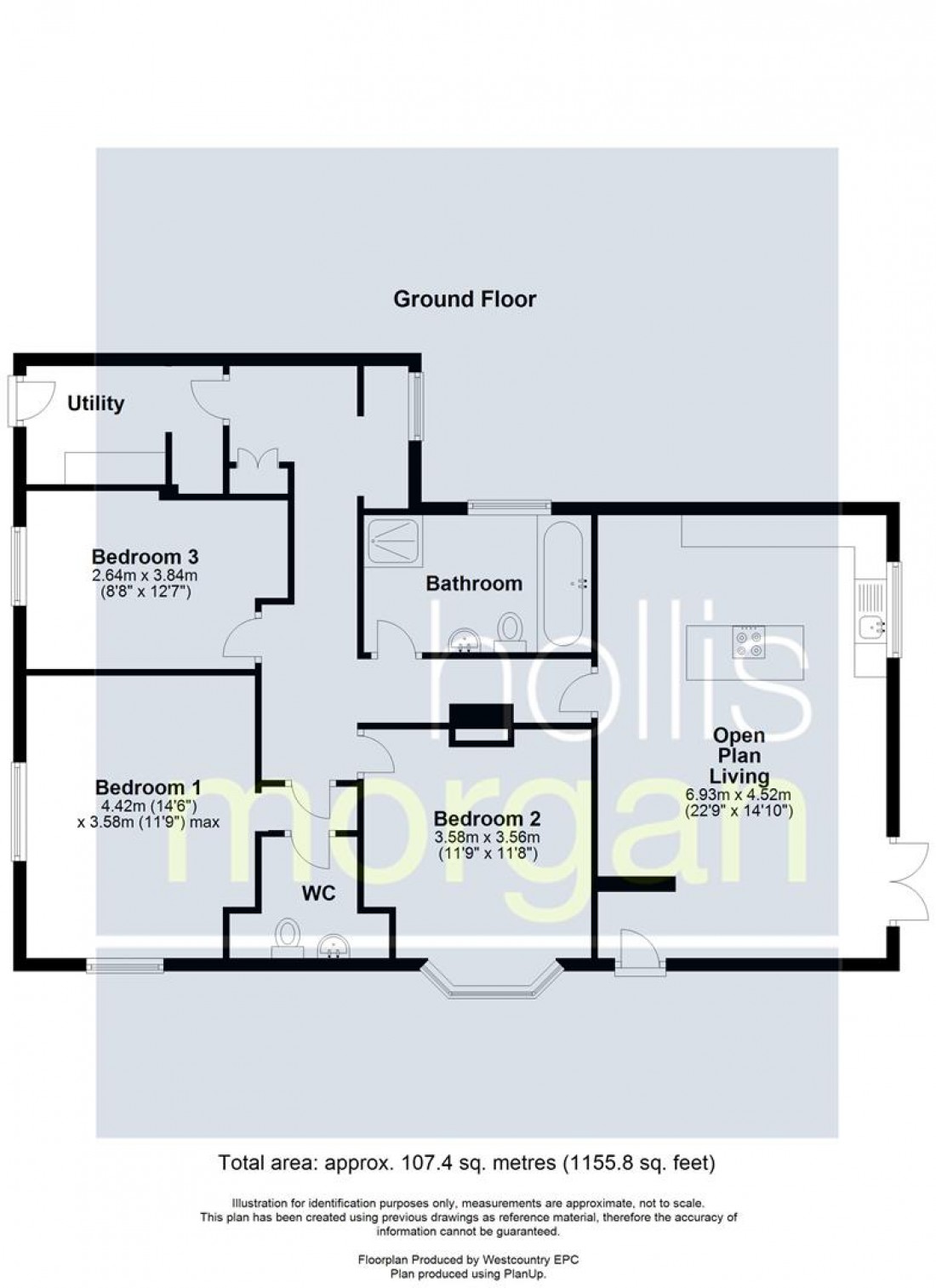 Floorplan for REDUCED PRICE FOR AUCTION - BACKWELL