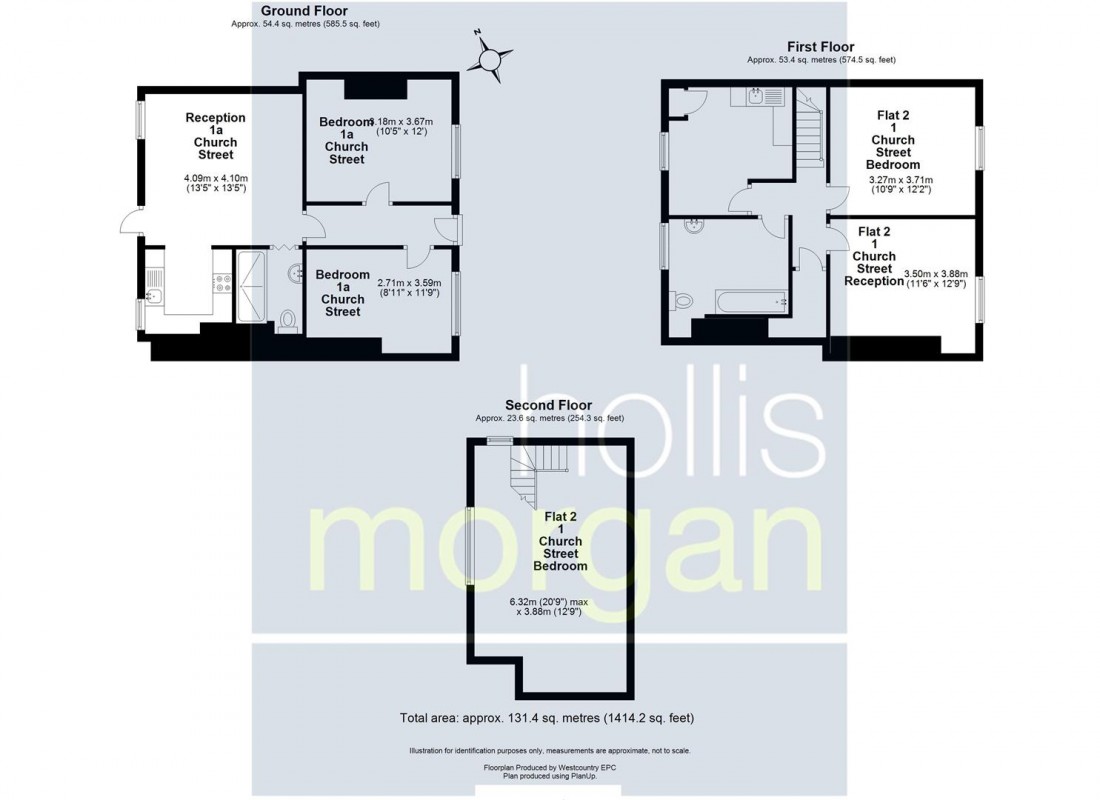 Floorplan for HOUSE FOR UPDATING / 2 FLATS