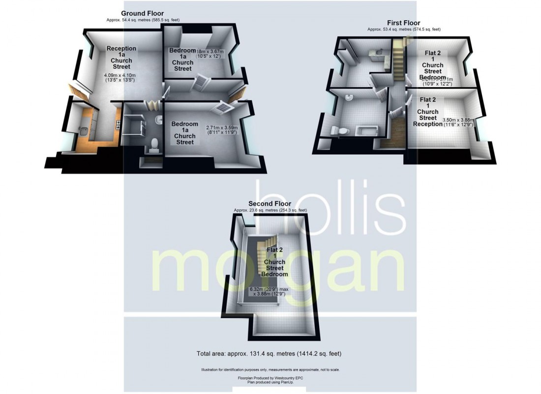 Floorplan for HOUSE FOR UPDATING / 2 FLATS