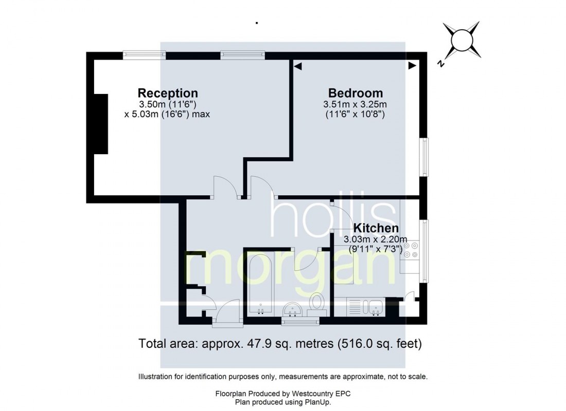 Floorplan for CITY FLAT - EXCELLENT INVESTMENT