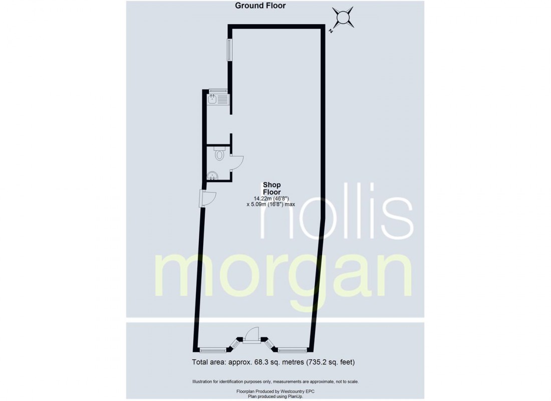 Floorplan for VACANT RETAIL UNIT - SOUTHVILLE