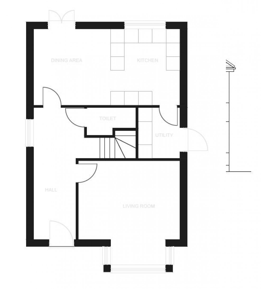 Floorplan for PLOT - PLANNING GRANTED - HORFIELD