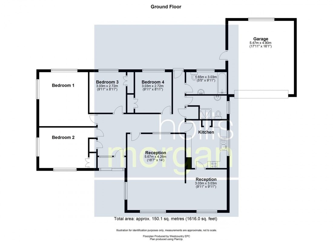 Floorplan for DETACHED PROPERTY WITH HUGE POTENTIAL