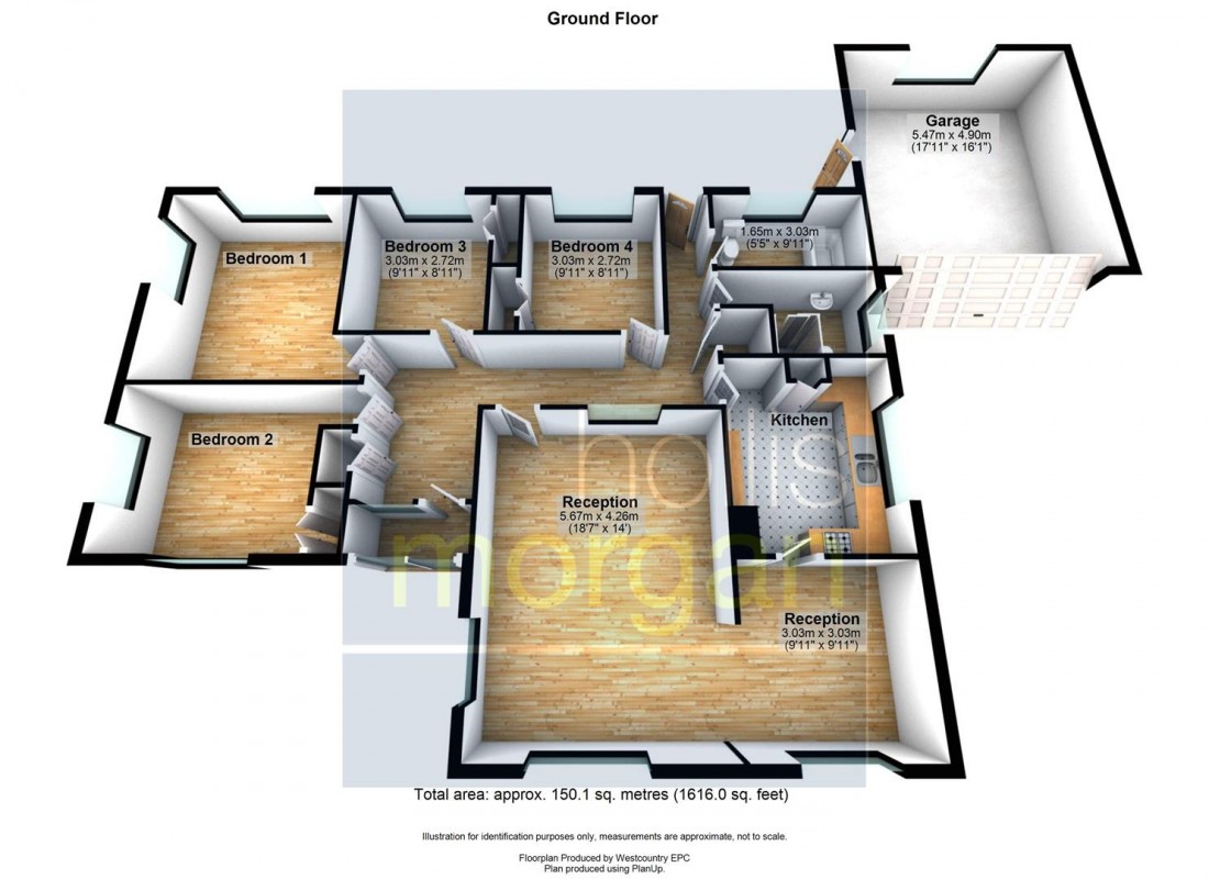 Floorplan for DETACHED PROPERTY WITH HUGE POTENTIAL