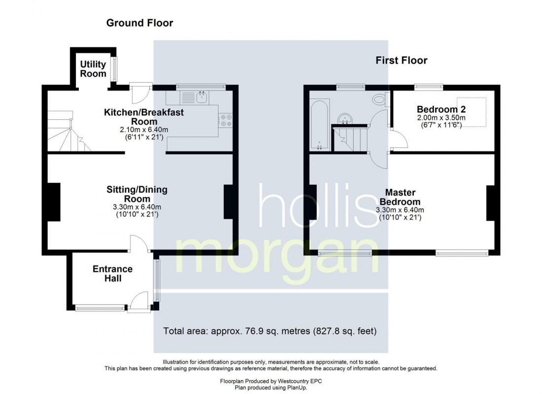 Floorplan for COTTAGE FOR BASIC UPDATING - WINFORD