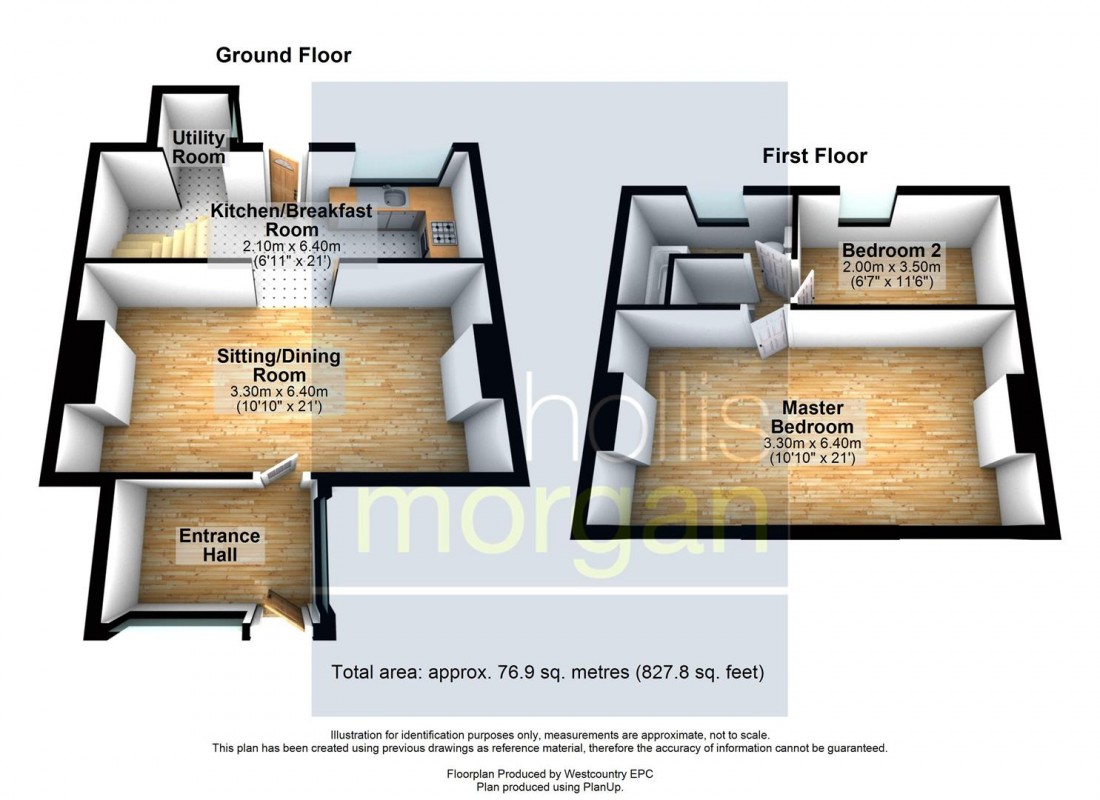 Floorplan for COTTAGE FOR BASIC UPDATING - WINFORD